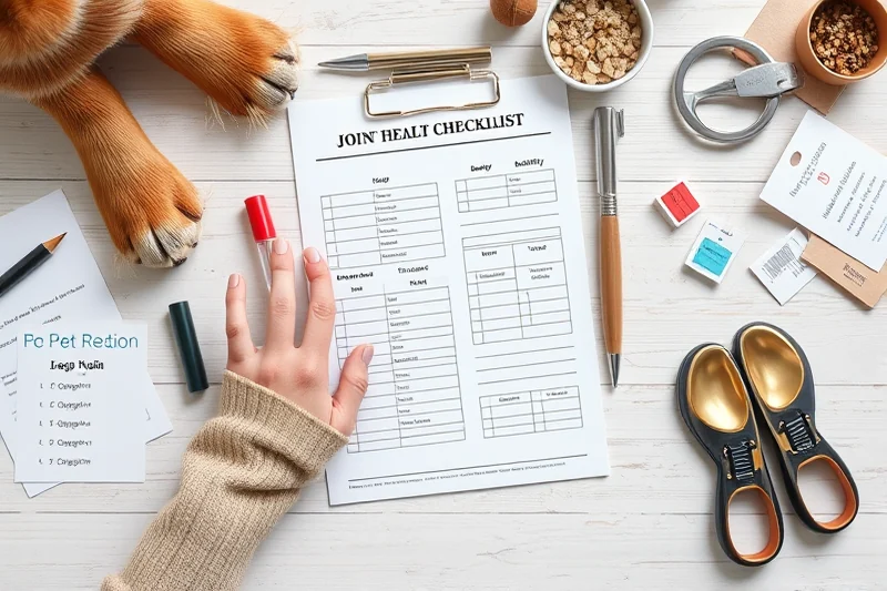 dog joint health size checklist — Dog Joint Health Size Checklist (the finished result)